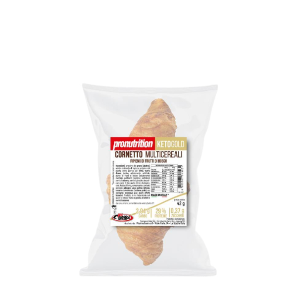 ProNutrition Cornetto Multicereali Frutti di Bosco 42g