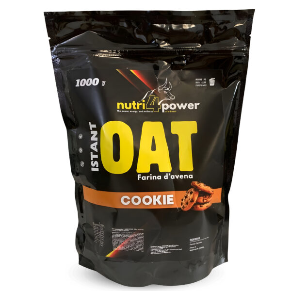 Nutri4Power Instant Oat (Farina D’avena) 1kg cookie