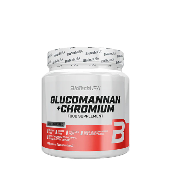 BioTech USA Glucomannano + Cromo 225g