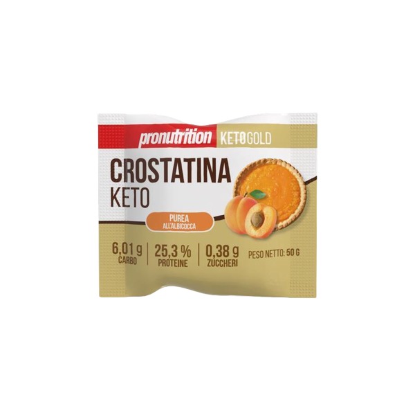 Crostatina Keto Albicocca 50g