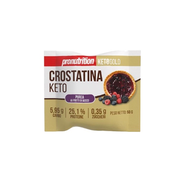 Crostatina Keto Frutti di Bosco 50g
