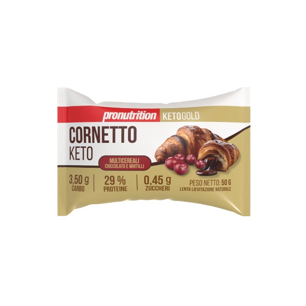 ProNutrition Cornetto Keto Multicereali Mirtilli 50g
