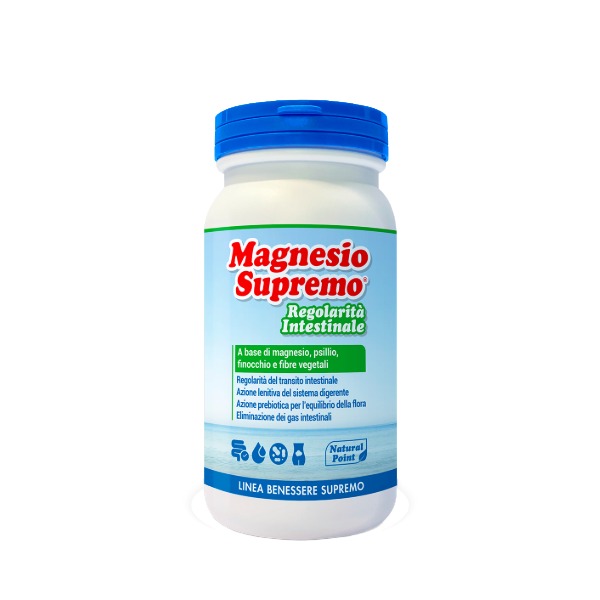 Natural Point Magnesio Supremo Regolarit&agrave; Intestinale 150g