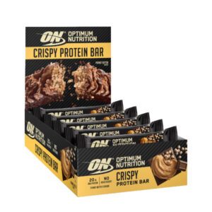 Optimum Nutrition Crispy Protein Bar burro d'arachidi 65g