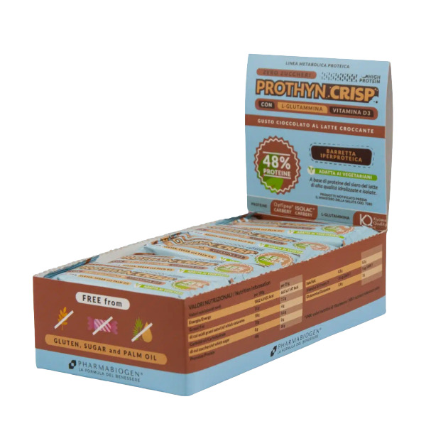 Pharmabiogen Barretta iperproteica Prothyn Crisp 35g